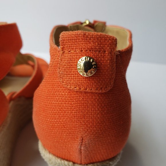 Michael Kors Damita Espadrille Wedge Open Toe - Picture 4 of 9